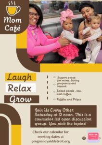 Mom Café: Open Discussion @ Pregnancy Aid Detroit